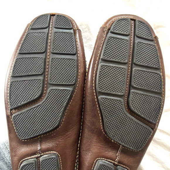 NWOT Clarks England Brown Escalade Leather Driving Loafers SZ 10 M main image 10